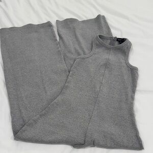 Gray Petite Jumpsuit